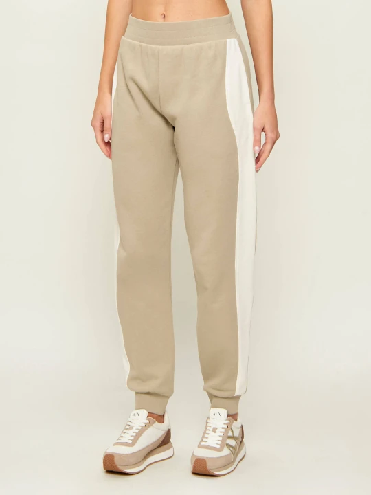 Zdjęcie produktu Armani Exchange Spodnie dresowe | Regular Fit beżowy