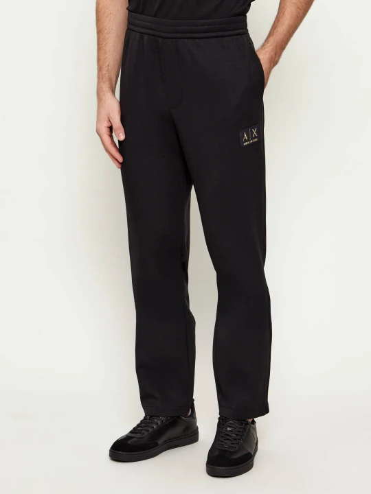 Zdjęcie produktu Armani Exchange Spodnie dresowe | Regular Fit czarny