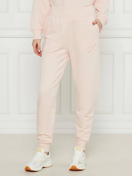 Zdjęcie produktu Armani Exchange Spodnie dresowe | Regular Fit pudrowy róż