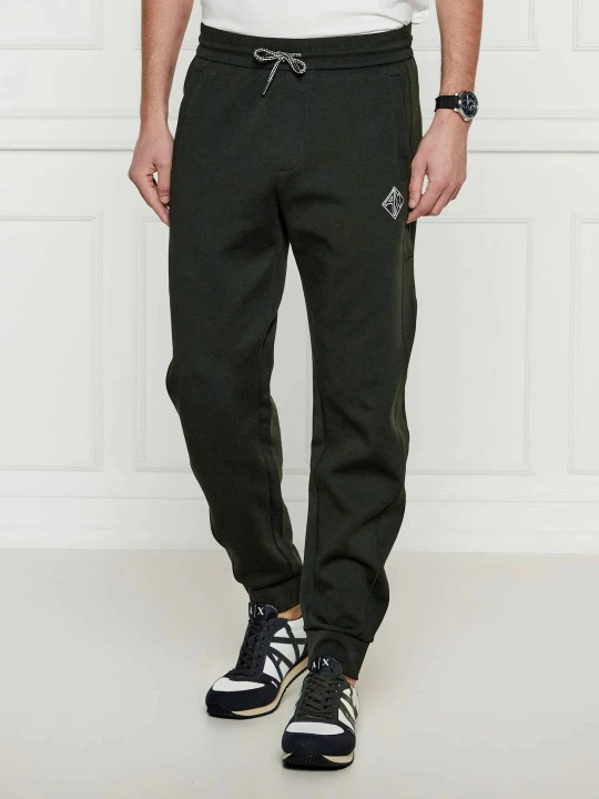 Zdjęcie produktu Armani Exchange Spodnie dresowe | Regular Fit zielony