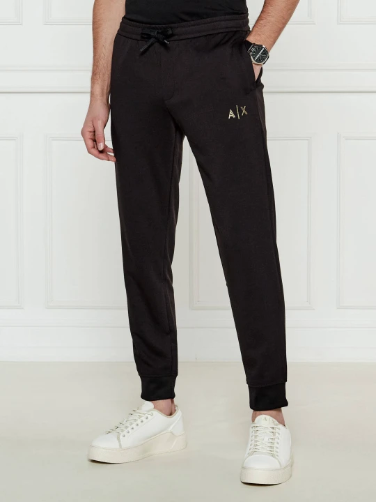 Zdjęcie produktu Armani Exchange Spodnie dresowe | Regular Fit czarny
