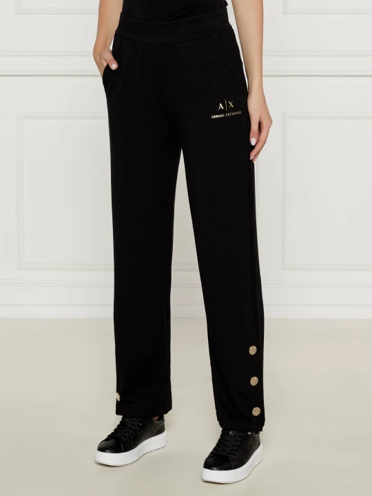 Zdjęcie produktu Armani Exchange Spodnie dresowe | Regular Fit czarny