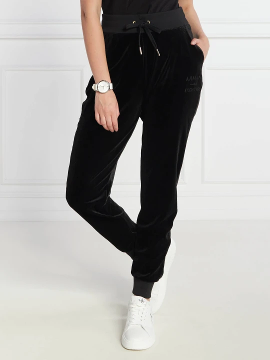 Zdjęcie produktu Armani Exchange Spodnie dresowe | Regular Fit czarny