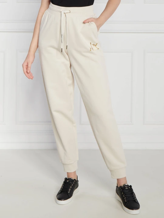 Zdjęcie produktu Armani Exchange Spodnie dresowe | Regular Fit piaskowy