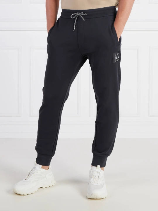 Zdjęcie produktu Armani Exchange Spodnie dresowe | Regular Fit granatowy