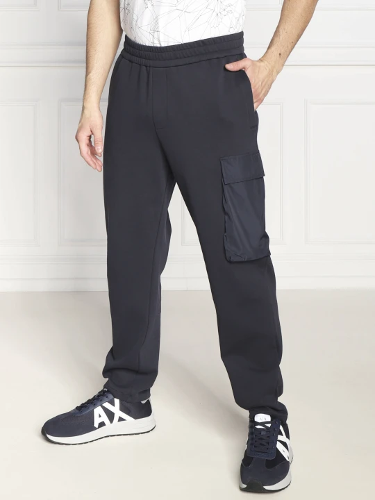 Zdjęcie produktu Armani Exchange Spodnie dresowe | Regular Fit granatowy