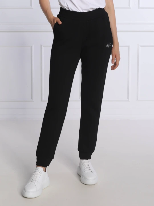Zdjęcie produktu Armani Exchange Spodnie dresowe | Regular Fit czarny