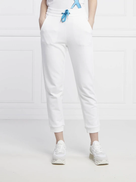 Zdjęcie produktu Armani Exchange Spodnie dresowe | Regular Fit biały
