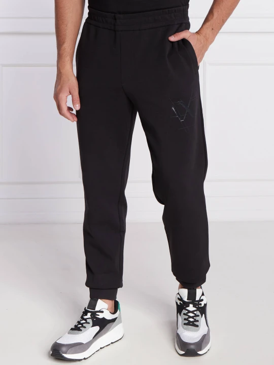 Zdjęcie produktu Armani Exchange Spodnie dresowe | Relaxed fit czarny