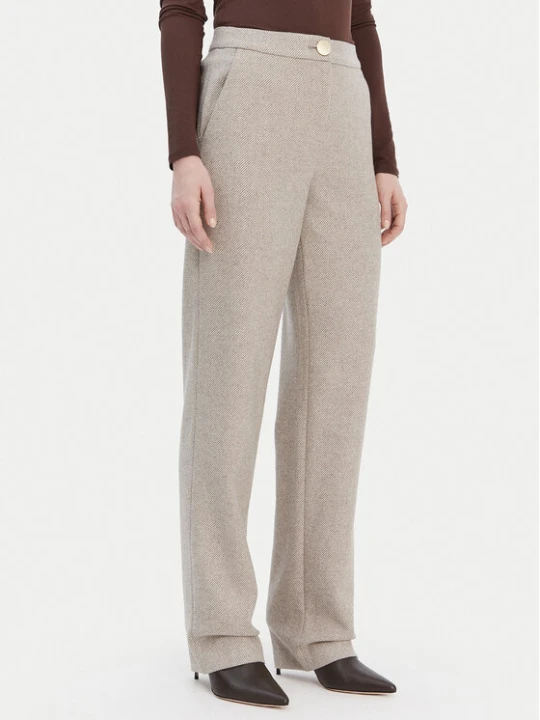 Zdjęcie produktu Armani Exchange Spodnie materiałowe XW000723 AF16146 M1088 Beżowy Regular Fit