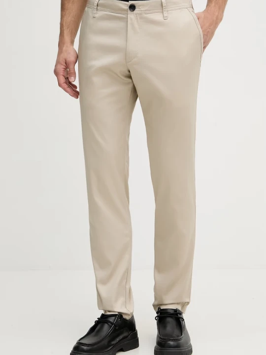 Zdjęcie produktu Armani Exchange spodnie slim fit męskie beżowy