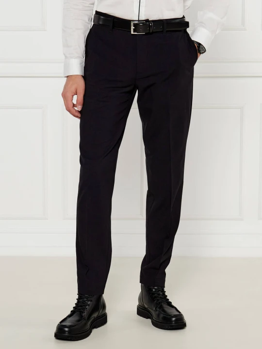 Zdjęcie produktu Armani Exchange Spodnie | Slim Fit | z dodatkiem wełny czarny
