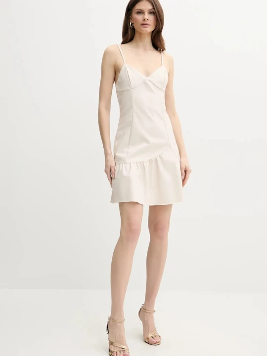 Zdjęcie produktu Armani Exchange sukienka beżowy