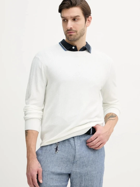 Zdjęcie produktu Armani Exchange sweter beżowy