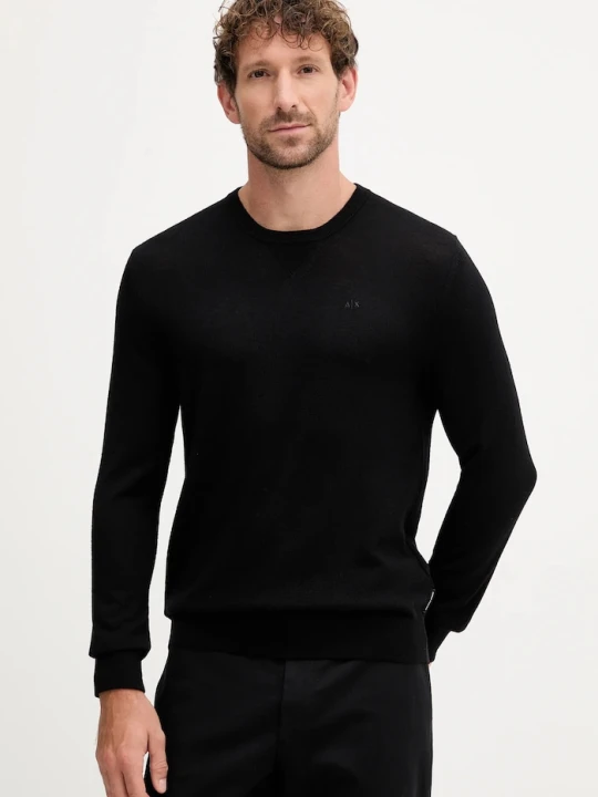 Zdjęcie produktu Armani Exchange - Sweter 8NZM3A.ZM8AZ czarny