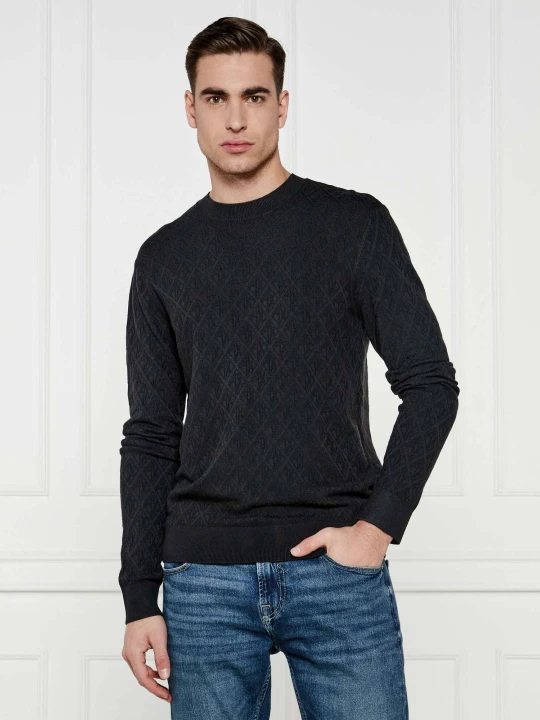 Zdjęcie produktu Armani Exchange Sweter | Regular Fit zielony