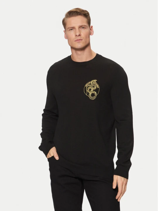 Zdjęcie produktu Armani Exchange Sweter XM000188 AF11982 UC001 Czarny Regular Fit