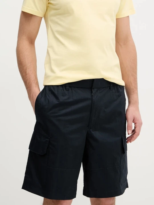 Zdjęcie produktu Armani Exchange szorty bawełniane granatowy