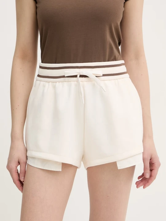 Zdjęcie produktu Armani Exchange szorty damskie beżowy