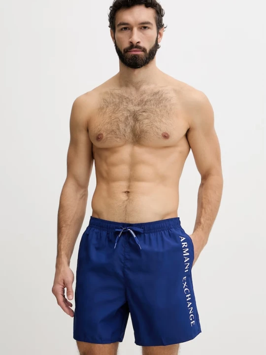 Zdjęcie produktu Armani Exchange szorty kąpielowe męskie granatowy