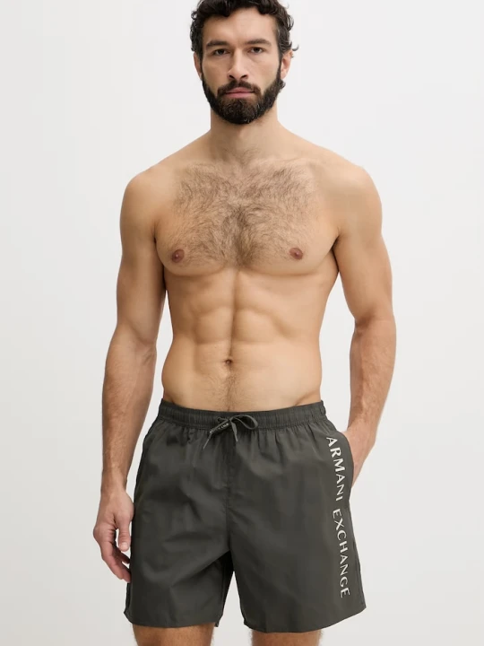 Zdjęcie produktu Armani Exchange szorty kąpielowe męskie zielony