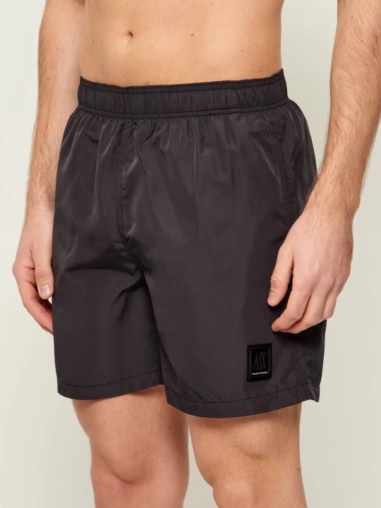 Zdjęcie produktu Armani Exchange Szorty kąpielowe | Regular Fit czarny