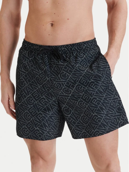 Zdjęcie produktu Armani Exchange Szorty kąpielowe XM000832 AF24685 FC308 Czarny Regular Fit