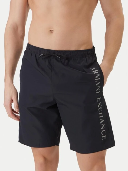 Zdjęcie produktu Armani Exchange Szorty kąpielowe XM000835 AF22573 UB101 Granatowy Regular Fit