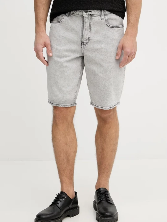 Zdjęcie produktu Armani Exchange szorty męskie jeansowe szary