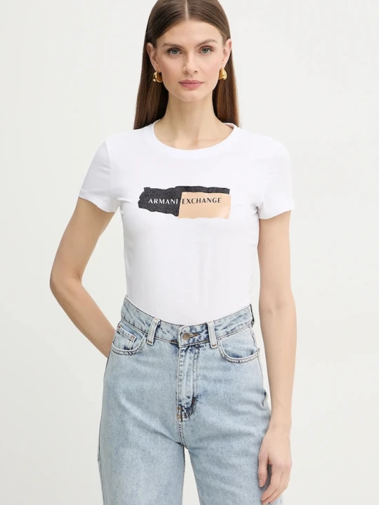 Zdjęcie produktu Armani Exchange t-shirt biały
