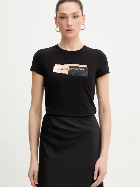 Zdjęcie produktu Armani Exchange t-shirt czarny