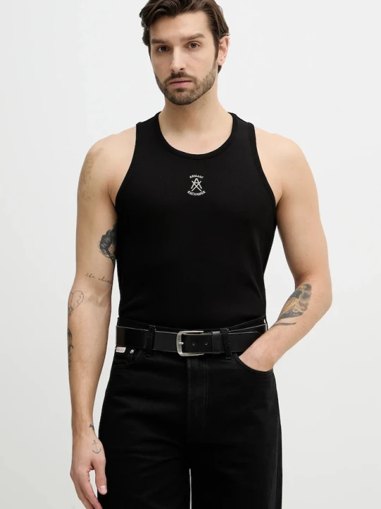 Zdjęcie produktu Armani Exchange t-shirt bawełniany czarny