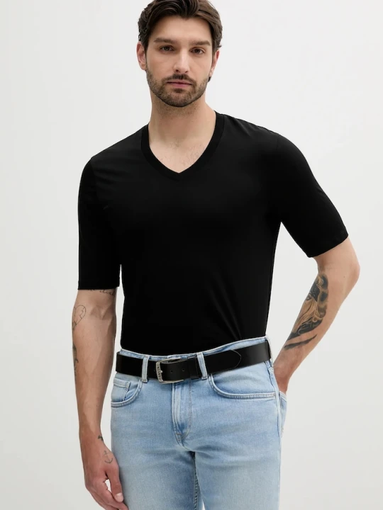 Zdjęcie produktu Armani Exchange t-shirt bawełniany czarny