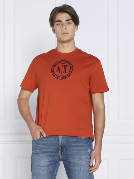 Zdjęcie produktu Armani Exchange T-shirt | Comfort fit pomarańczowy