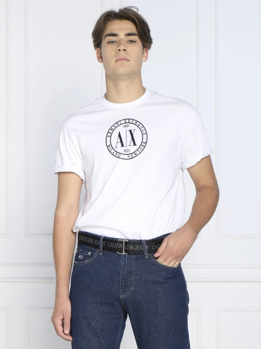 Zdjęcie produktu Armani Exchange T-shirt | Comfort fit biały