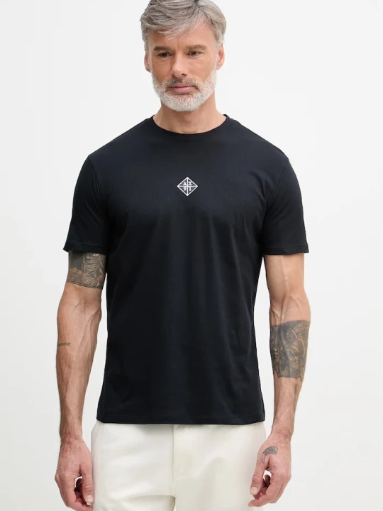 Zdjęcie produktu Armani Exchange T-shirt męski bawełniany granatowy