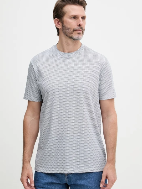 Zdjęcie produktu Armani Exchange t-shirt męski bawełniany niebieski