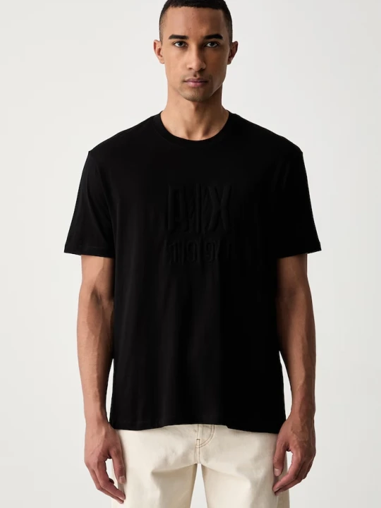 Zdjęcie produktu Armani Exchange T-shirt męski bawełniany czarny
