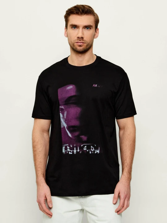 Zdjęcie produktu Armani Exchange T-shirt | Regular Fit czarny