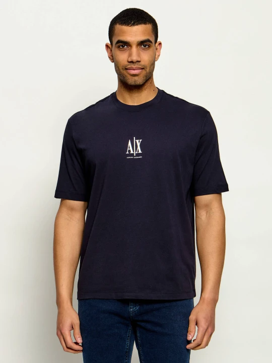 Zdjęcie produktu Armani Exchange T-shirt | Regular Fit granatowy