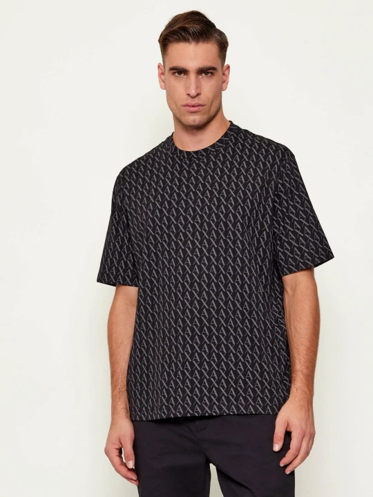 Zdjęcie produktu Armani Exchange T-shirt | Regular Fit czarny