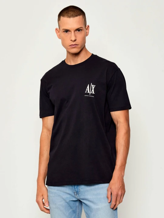 Zdjęcie produktu Armani Exchange T-shirt | Regular Fit granatowy