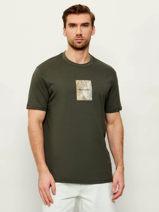 Zdjęcie produktu Armani Exchange T-shirt | Regular Fit zielony