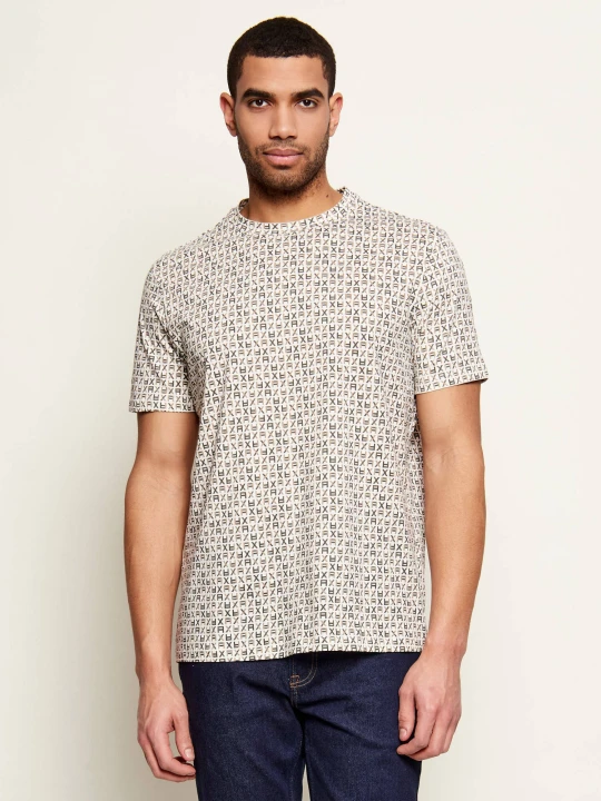 Zdjęcie produktu Armani Exchange T-shirt | Regular Fit beżowy