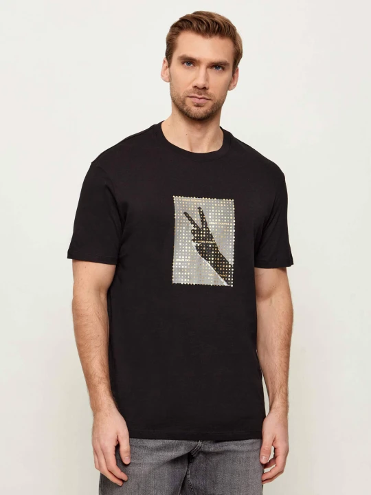 Zdjęcie produktu Armani Exchange T-shirt | Regular Fit czarny