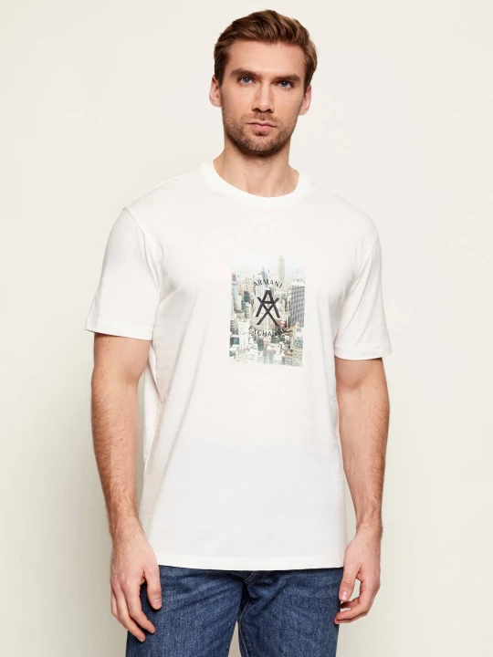 Zdjęcie produktu Armani Exchange T-shirt | Regular Fit biały