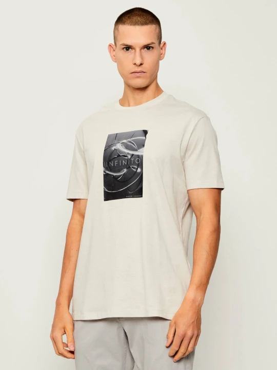 Zdjęcie produktu Armani Exchange T-shirt | Regular Fit beżowy