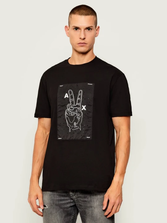 Zdjęcie produktu Armani Exchange T-shirt | Regular Fit czarny