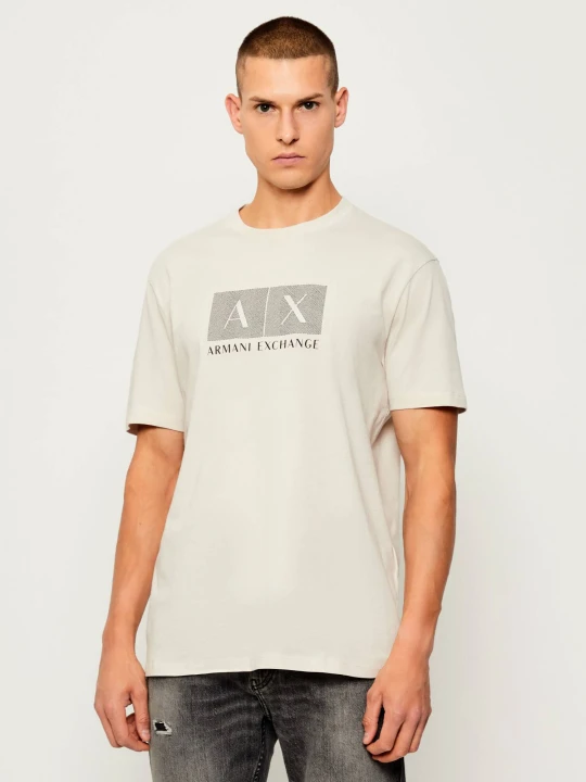 Zdjęcie produktu Armani Exchange T-shirt | Regular Fit beżowy