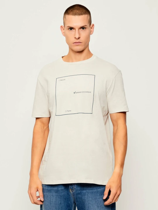 Zdjęcie produktu Armani Exchange T-shirt | Regular Fit beżowy
